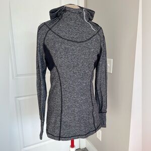 Lululemon Charcoal Hooded Jacket